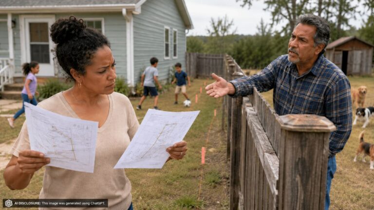 Buyer Finds Two Separate Surveys Placing the Property Line Six Feet Apart on the Same Lot — Then the Neighbor Insists Only the Older Survey Counts