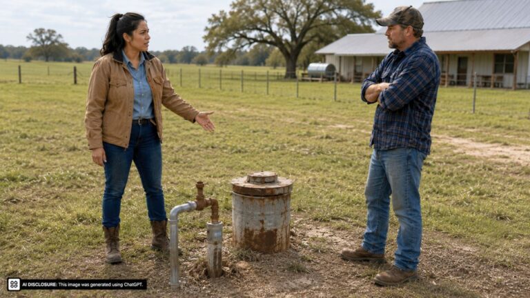 Rural Landowner Finds a Well on the Property That the Neighbor Has Used for Twenty-Five Years — Then Refuses to Pay Anything Toward Removing It