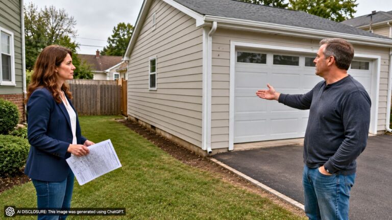 New Homeowner Finds the Neighbor’s Detached Garage Sitting Five Feet Inside the Property Line — Then the Neighbor Says Moving a Structural Building Is “Not Something Anyone Does”