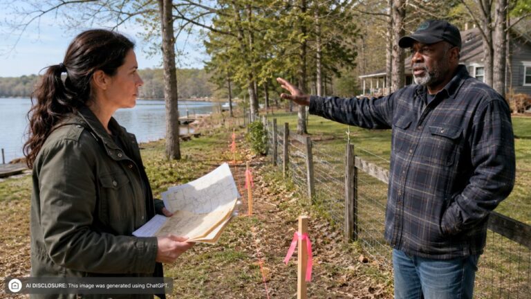 Rural Property Owner Finds the Recorded Deed Doesn’t Match Where the Neighbor Insists the Line Falls — Then the Neighbor Refuses to Accept Forty-Year-Old County Deed Records