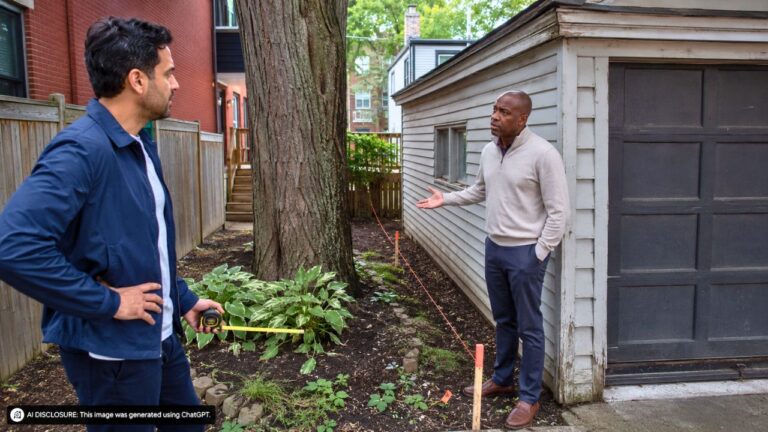 Buyer Finds a Garage on the House Under Contract Sits Six Feet Onto the Neighbor’s Land — Then the Neighbor Wants a Cash Payment to Let It Stay