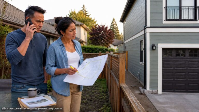 New Homeowner Finds a Structure the Neighbor Built Three Feet From the Property Line Without a Permit — Then the County Confirms No Permit Was Ever Filed