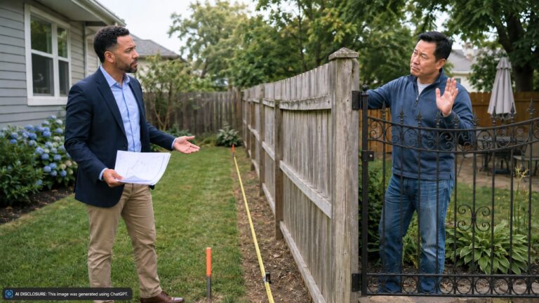 Homeowner’s New Survey Shows the Neighbor’s Fence Is Two Feet Onto the Property — Then the Neighbor Claims “Squatter’s Rights” and Calls the Survey “Just an Estimate”