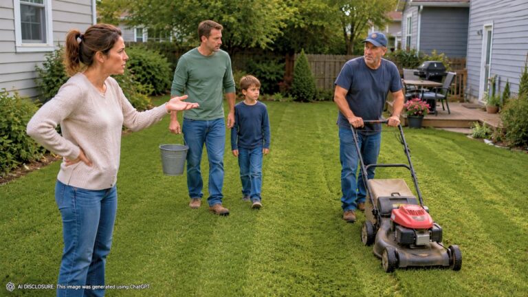 Three Months After Moving In, New Homeowner Watches the Neighbor Mow Three Feet Into the Yard — Then He Claims the Property Survey “Documents Are Wrong”