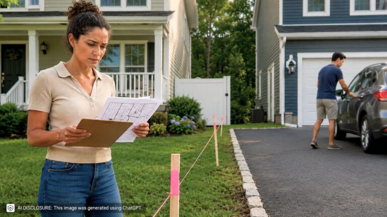 First-Time Homeowner’s Parcel Search Shows the Neighbor’s Driveway Cutting Through Her Property — Then She Learns Staying Silent Could Risk Losing the Land to Adverse Possession