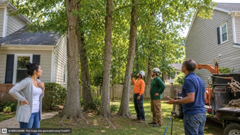 Homeowner Refuses to Let Three Sassafras Trees on the Property Line Be Cut Down and Offers to Pay for Trimming Instead — Then Catches the Neighbor’s Tree Service Discussing Removal Without Her