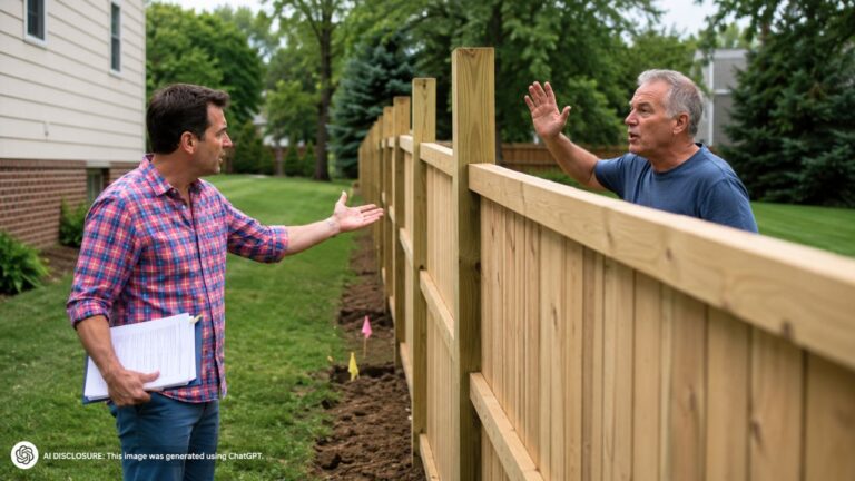 Buyer Under Contract Learns the Neighbor Built a Fence Ten Feet Into the New Property in a Few Evenings — Then He Blusters That the Line “Has Always Been” There and Goes Silent for a Month