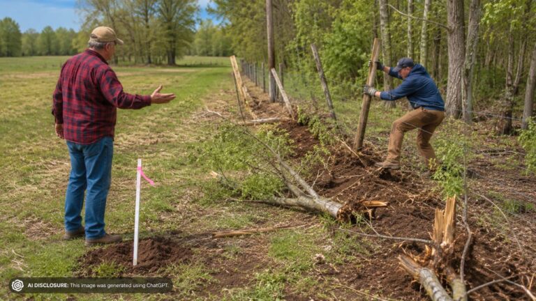 Michigan Landowner’s New Survey Shows the Neighbor’s Fence Has Taken Three Acres of the Family’s Forty-Acre Property — Then He Rushes to Move the Fence Himself, Tearing Out Fifty Trees in the Process