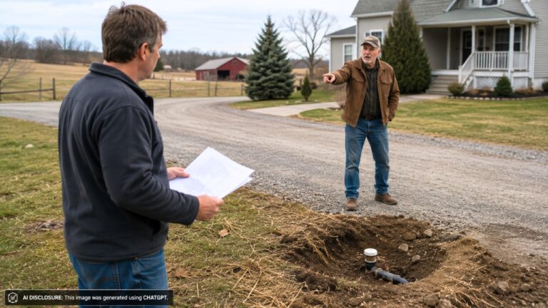 Rural Property Owner Finds the Neighbor’s Well Line Buried Four Feet Under the Driveway — Then the Neighbor Demands the Owner Pay to Reroute It