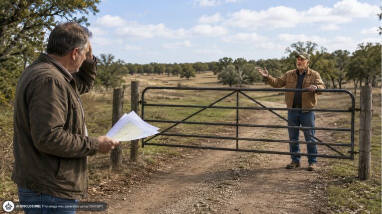 Rural Property Owner Finds the Only Road Access to Twenty Acres Blocked by the Neighbor’s New Gate — Then the Neighbor Says Building a New Driveway Is the Owner’s Problem