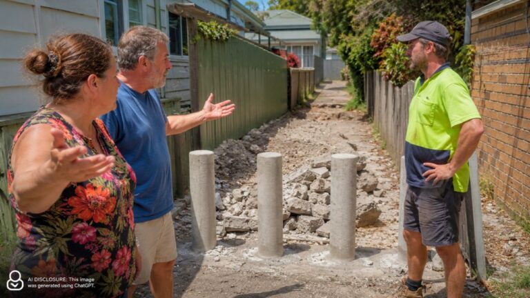 Neighbors Find the Path They’ve Used for Thirty Years Jackhammered and Blocked With Concrete Bollards — Then a Judge Fines the Owner $21,152