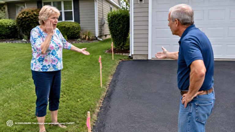 Homeowner Selling After Thirty-Seven Years Learns the Neighbor’s Paved Driveway Sits Five Feet Onto Her Land — Then His Lawyer Claims It by Adverse Possession