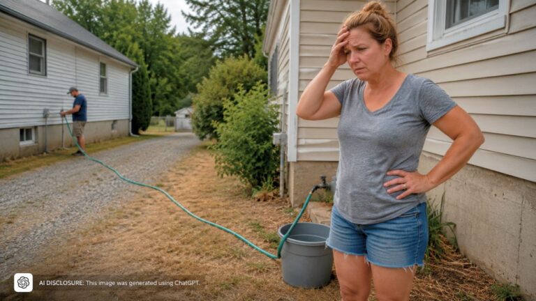 Homeowner Runs a Hose From the Neighbor’s House After Her Well Goes Dry — Then the County Says She Must Pay to Extend the Water Line