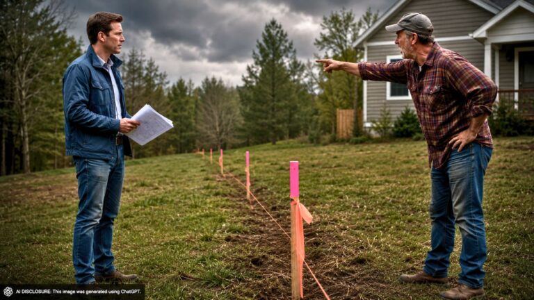 New Homeowner Closes on 1.1 Acres With a Full Survey and Corner Stakes — Then the Neighbor Claims a Quarter of the Property Is His and Threatens Lawyers and Police