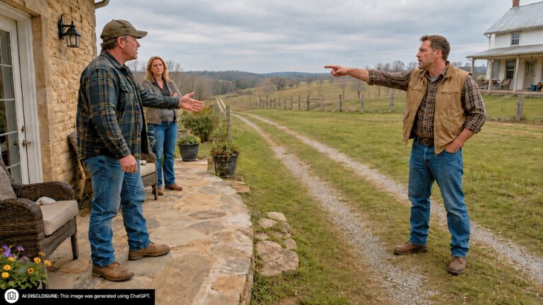 Rural Landowner Finds Former In-Laws Still Living Next Door on Forty Acres — Then an Old Easement Twenty Feet From the Patio Becomes a Fight