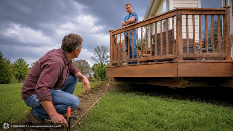 Property Owner Finds a Neighbor’s Deck Built Across the Property Line — Then a Lawyer’s Best Advice Is to Sell the Wedge of Land Away