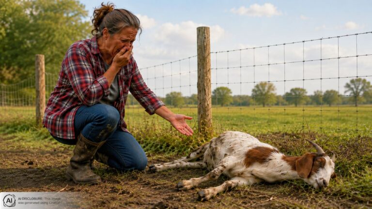 Rural Homeowner Reports a Rotting Dead Goat Left Outside a Neighbor’s Pasture on Her Land — Then He Ignores Every Reminder to Remove It