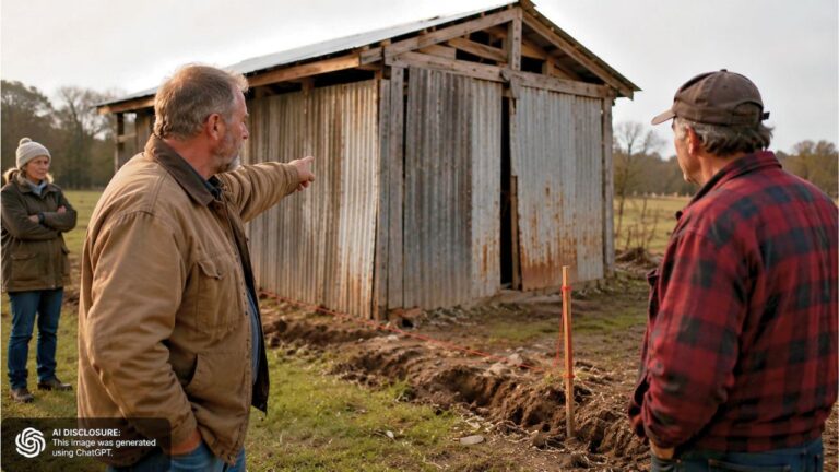 Rural Landowner Finds a Neighbor’s Shed Encroaching on Vacant Family Land — Then a Year of Fighting Still Hasn’t Gotten It Removed
