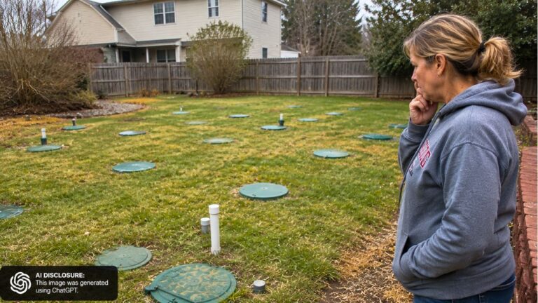 New Homeowner Finds the Neighbor’s Septic Leach Field Covering Eighty-Four Percent of the Back Yard — Then Learns No Easement Was Ever Signed to Allow It