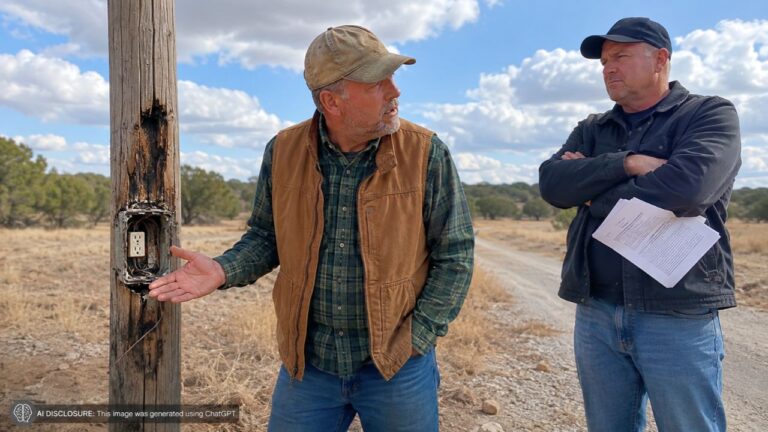 Washington Landowner Moves a Power Pole on Their Own Raw Land Into Their Name — Then the Neighbor Vandalizes the Outlet and Sends an Attorney Letter Claiming to Own It