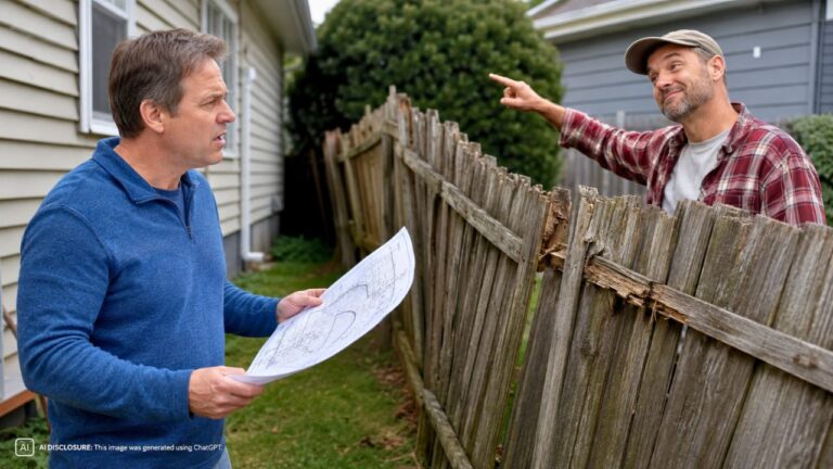 Homeowner’s Survey Confirms a Falling-Down Fence Sits Entirely on the Neighbor’s Property — Then the Neighbor Demands They Pay for It and Mocks Them for Being Poor