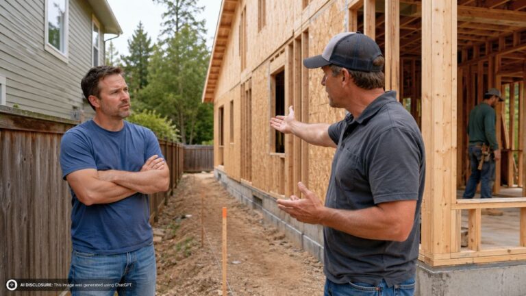 New Homeowner Is Asked for a “Favor” by the Builder Next Door — Then Learns the New House Was Framed Too Close to the Property Line, Violating the Town’s Setback Rules