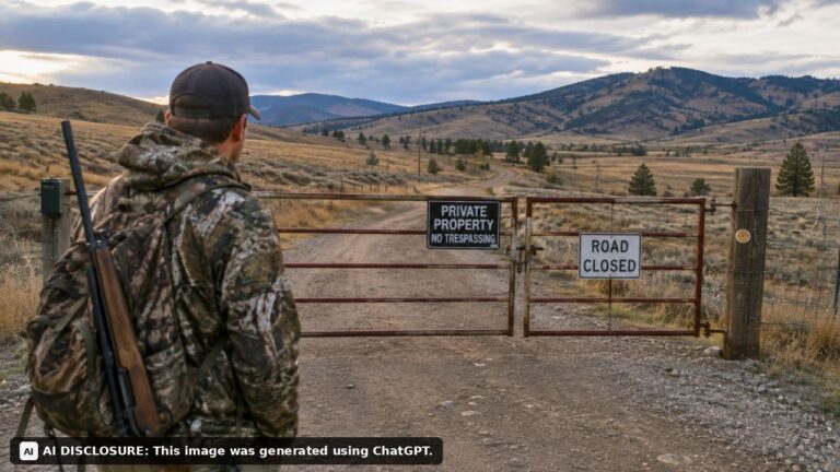 Hunters Drive the Half-Mile Road They Have Used for Years to Reach Public Land — Then Find a New Gate Closing Off 1,450 Acres