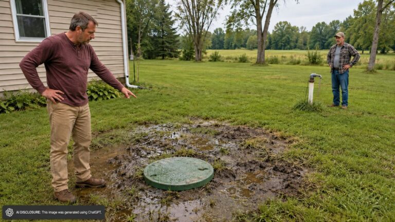 Homeowner Finds the Neighbor’s Well Sits 65 Feet From His Septic Field, Short of the County’s 100-Foot Rule — Then His Failing System Has Nowhere to Go