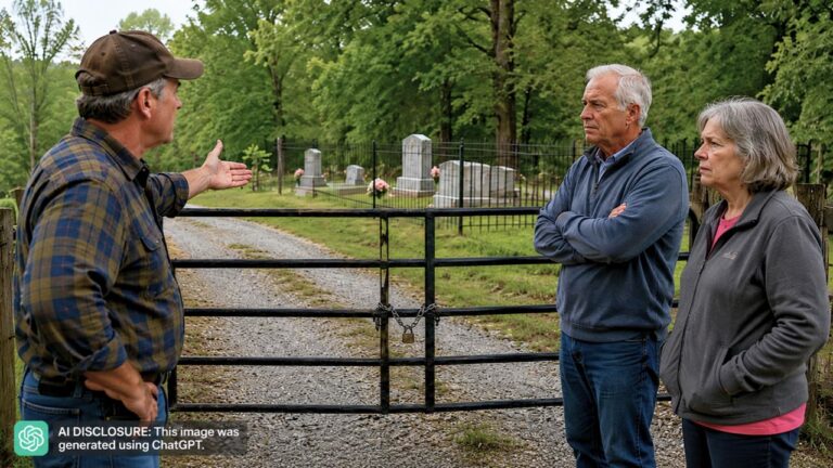 New Owners of a Fourteen-Acre Kentucky Parcel Lock a Gate Across the Access Road — Then a Family Sues Because the Deed Reserved Their Cemetery
