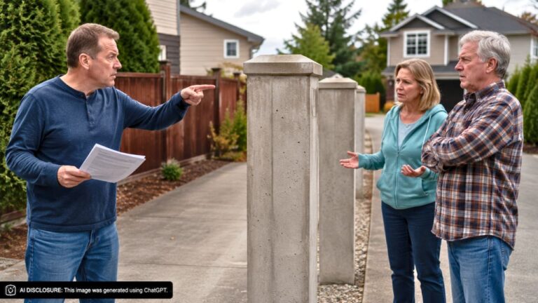 Homeowner Holds an Agreement Giving Him ‘Nearly Exclusive’ Use of the Driveway Easement — Then the Neighbors Sue to Have His Concrete Columns Torn Out