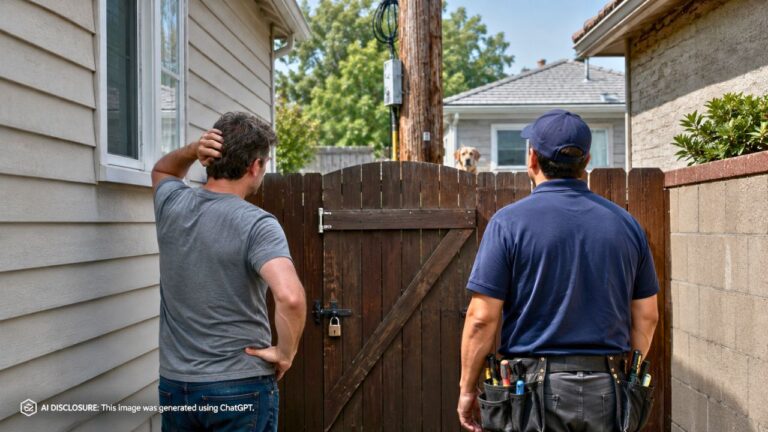 Internet Installer Needs Access to a Utility Pole Behind the Neighbor’s Locked Gate — Then the Neighbor Goes Silent, Leaving the Install Stuck With No Way In