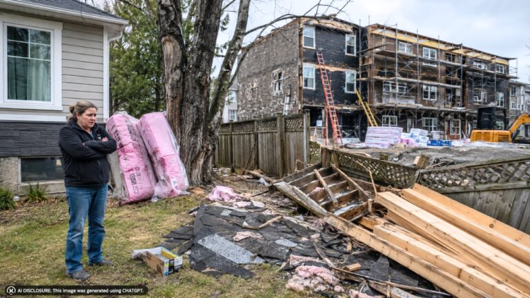 Canadian Homeowner Watches Construction Debris Pile Up on Their Property From a Renovating Apartment Building Next Door — Then Both the Contractor and Landlord Promise Cleanup That Never Comes