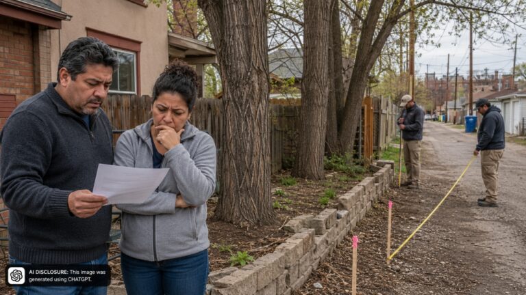 Homeowners Find a Letter Saying a Crew Will Cut Down Their Trees in a Week — Then Nobody Can Say Where the Alley Boundary Actually Is