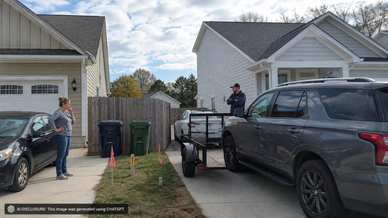 Landowner Finds a Neighbor Parking on the Shared Driveway — Then He Claims Ownership of It Despite the Survey Results