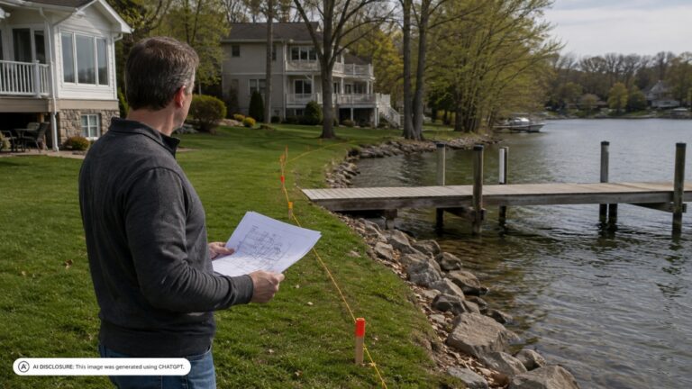 Waterfront Property Owner Finds a Neighbor’s Dock Built Over the Deeded Property Line — Then Their Court Date Is Already on the Calendar