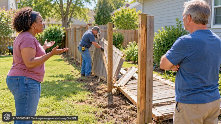 Homeowners Claim Adverse Possession Over a 2.6-Foot Strip Along the Boundary — Then a Restraining Order Issues and the Disputed Fence Comes Down