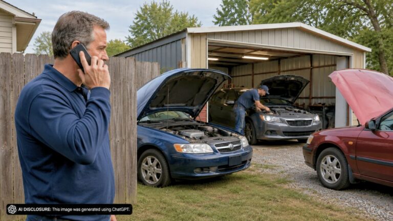Homeowner Finds a Neighbor Running Vehicle Repairs for Strangers Out of a Backyard Outbuilding — Then the Court Finds It Violates the Matching-Materials Covenant