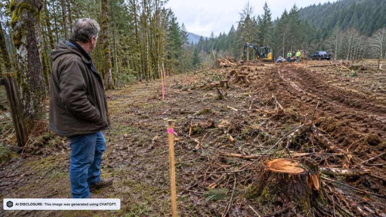 Landowner Finds Trees and Shrubs Cleared 150 Feet Past His Line — Then the Neighbor Who Hired the Crew Says There Was No Evidence Against Him