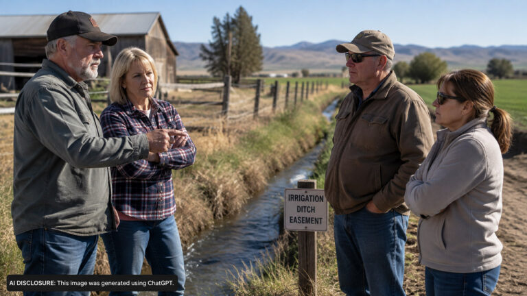 Landowners Find the Neighbors Claiming Their Irrigation Ditch Easement Was Abandoned — Then the Court Rules the Neighbors Failed to Prove It