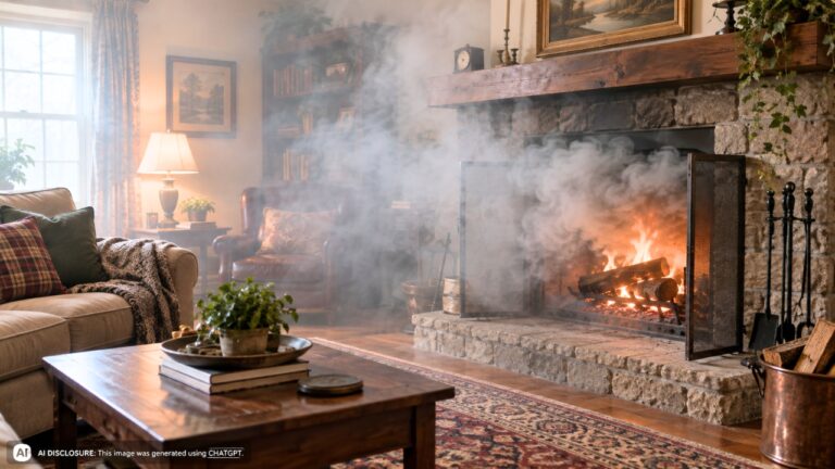 10 Reasons Your Fireplace Smokes Into the Room