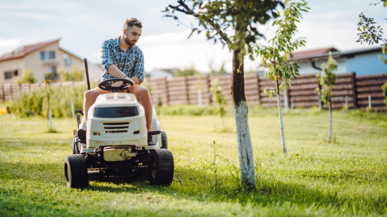 Best Riding Mowers for Yards With a Lot of Trees